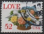 Stamps United States -  Love