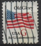 Stamps United States -  Bandera