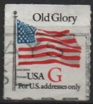 Stamps United States -  Bandera