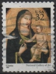 Stamps United States -  madona y niño