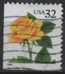 Stamps United States -  Rosa