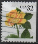 Stamps United States -  Rosa