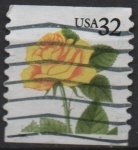 Stamps United States -  Rosa