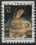 Stamps United States -  Madona y Niño