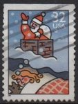 Stamps United States -  Santa Claus