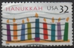 Stamps United States -  Hanukkah