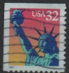 Stamps United States -  Estatua d' l' Livertad