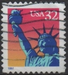 Stamps United States -  Estatua d' l' Livertad