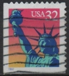 Stamps United States -  Estatua d' l' Livertad