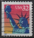 Stamps United States -  Estatua d' l' Livertad