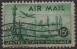 Stamps United States -  Estatua libertad y N.Yor