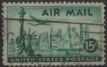 Stamps United States -  Estatua libertad y N.Yor