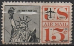 Stamps United States -  Estatua d' l' Livertad