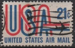 Stamps United States -  USA y Avion