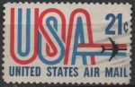 Stamps United States -  USA y Avion