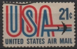 Stamps United States -  USA y Avion