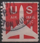 Stamps United States -  Avión  d' pasajeros