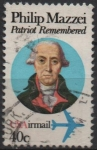 Stamps United States -  Philip Mazzel 1730-1816