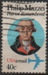 Sellos de America - Estados Unidos -  Philip Mazzel 1730-1816