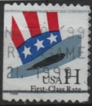 Stamps United States -  Uncle San