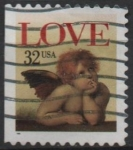 Stamps United States -  Love