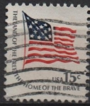 Stamps United States -  Bandera