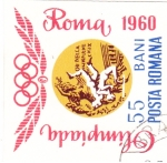 Sellos de Europa - Rumania -  OLIMPIADA ROMA 1960