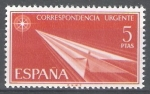 Sellos de Europa - Espa�a -  Alegoria . Avión de papel.