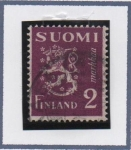 Stamps Finland -  Escudo d' Armas