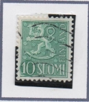 Stamps Finland -  Escudo d' Armas