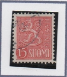 Stamps Finland -  Escudo d' Armas