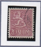 Stamps Finland -  Escudo d' Armas