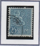 Stamps Finland -  Escudo d' Armas