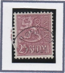 Stamps Finland -  Escudo d' Armas