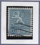 Stamps Finland -  Escudo d' Armas