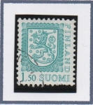 Stamps Finland -  Escudo d' Armas