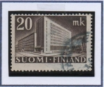 Stamps Finland -  Oficina Postal Helsinki