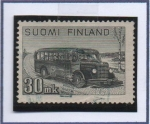 Stamps Finland -  Autobus Correo