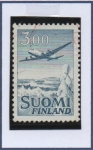 Stamps Finland -  Douglas DC-6