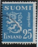 Stamps Finland -  Escudo d' Armas