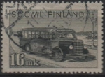 Stamps Finland -  Autobus Correo