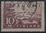 Stamps Finland -  Lake Saima