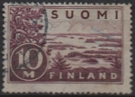 Stamps Finland -  Lake Saima