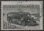 Sellos de Europa - Finlandia -  Autobus Correo