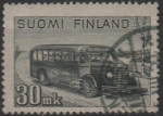 Stamps Finland -  Autobus Correo