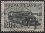 Stamps Finland -  Autobus Correo