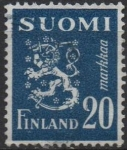 Stamps Finland -  Escudo d' Armas