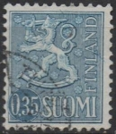 Stamps Finland -  Escudo d' Armas