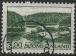 Stamps Finland -  Farm on Lake Shore