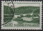 Stamps Finland -  Farm on Lake Shore